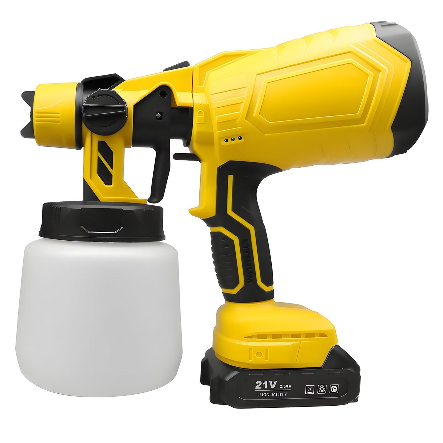 Pulvérisateur de peinture sans fil haute pression avec batterie - Achetez-en 1, obtenez-en 2