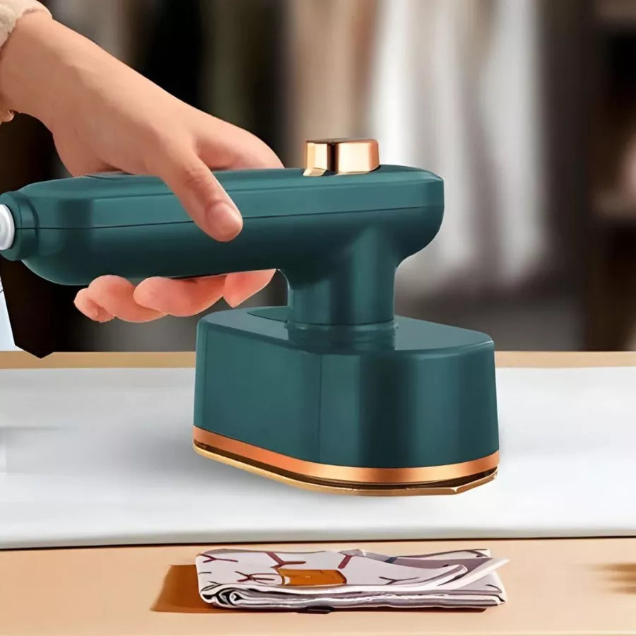 Mini Ferro de Passar Roupas a Vapor Portátil - Bivolt - compre 1 e leve 2