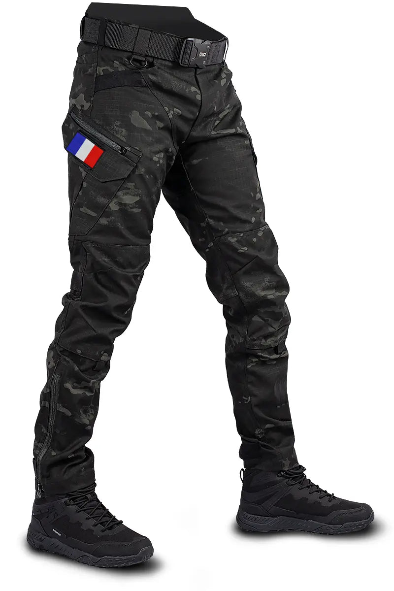 pantalon tactique Kinetic Multicam – Noir