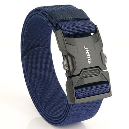 Ceinture tactique militaire de marque spécialement conçue pour l’armée, ceinture réglable avec boucle métallique