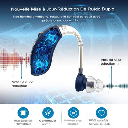 🎧 Appareil Auditif Numérique Rechargeable ClarityPro™ – Lancement Exclusif (Lot de 2 unités)