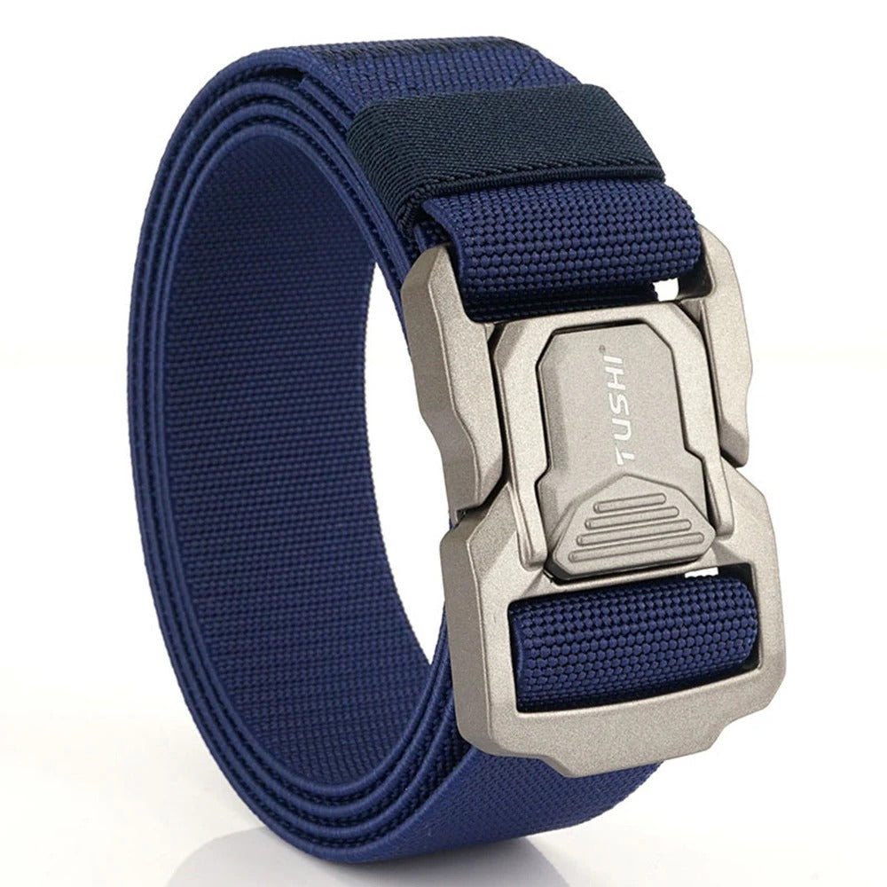 Ceinture tactique militaire de marque spécialement conçue pour l’armée, ceinture réglable avec boucle métallique