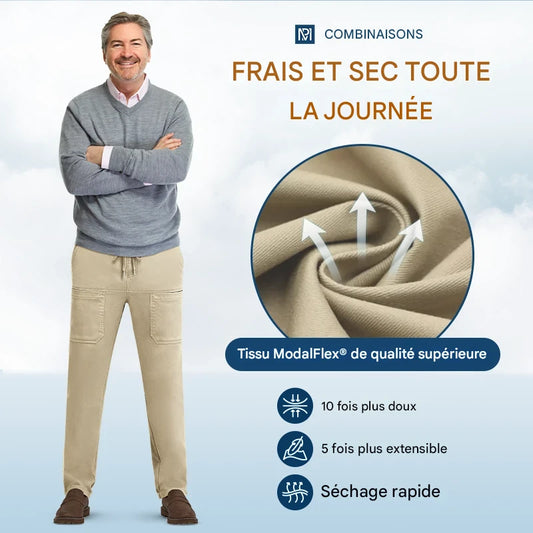 MultiPants – Pantalon cargo durable à haute élasticité avec multiples poches