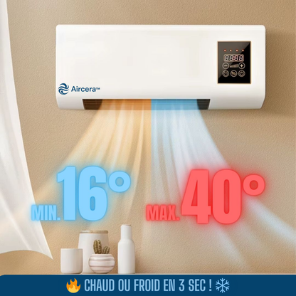 Climatiseur Intelligent 2-en-1 – Refroidissement & Chauffage avec Télécommande + Bonus Offerts ! Quantités Limitées