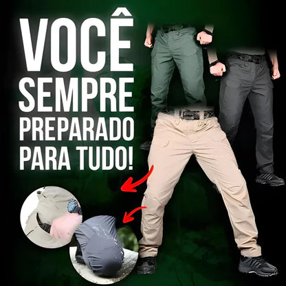 Calça Tática Militar Resistente e Impermeável Compre 1 e Leve 2