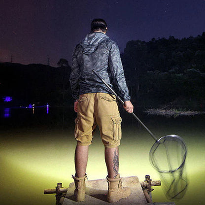 Lampe Frontale à Zoom Super Puissante - Rechargeable par USB - Achetez-en 1 et recevez-en 2