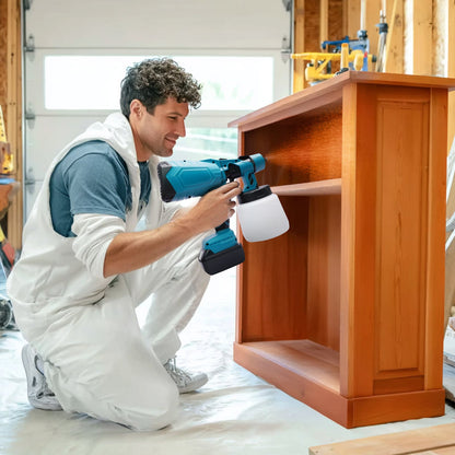 Pulvérisateur de peinture sans fil haute pression avec batterie - Achetez-en 1, obtenez-en 2