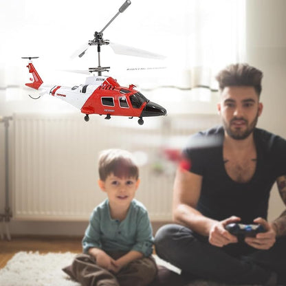 Helicóptero Controle Remoto Falcão 2 Canais com Luzes