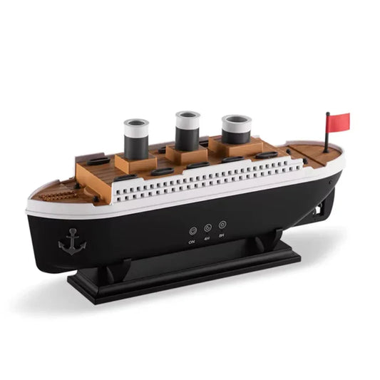 Umidificador de Decoração Modelo Barco Titanic