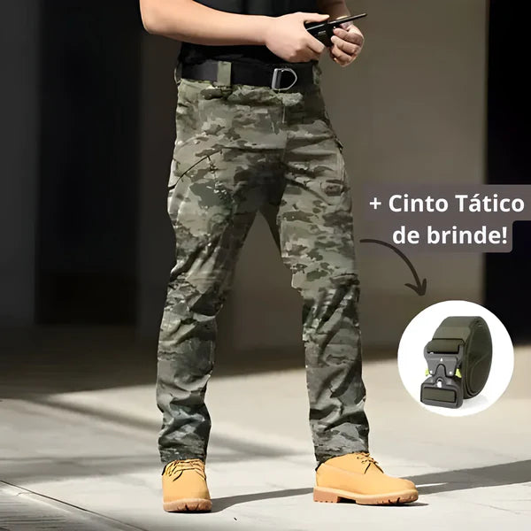 Calça Tática Militar Resistente e Impermeável Compre 1 e Leve 2