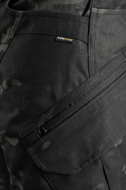 Kinetic Multicam Tactical Pants – Black