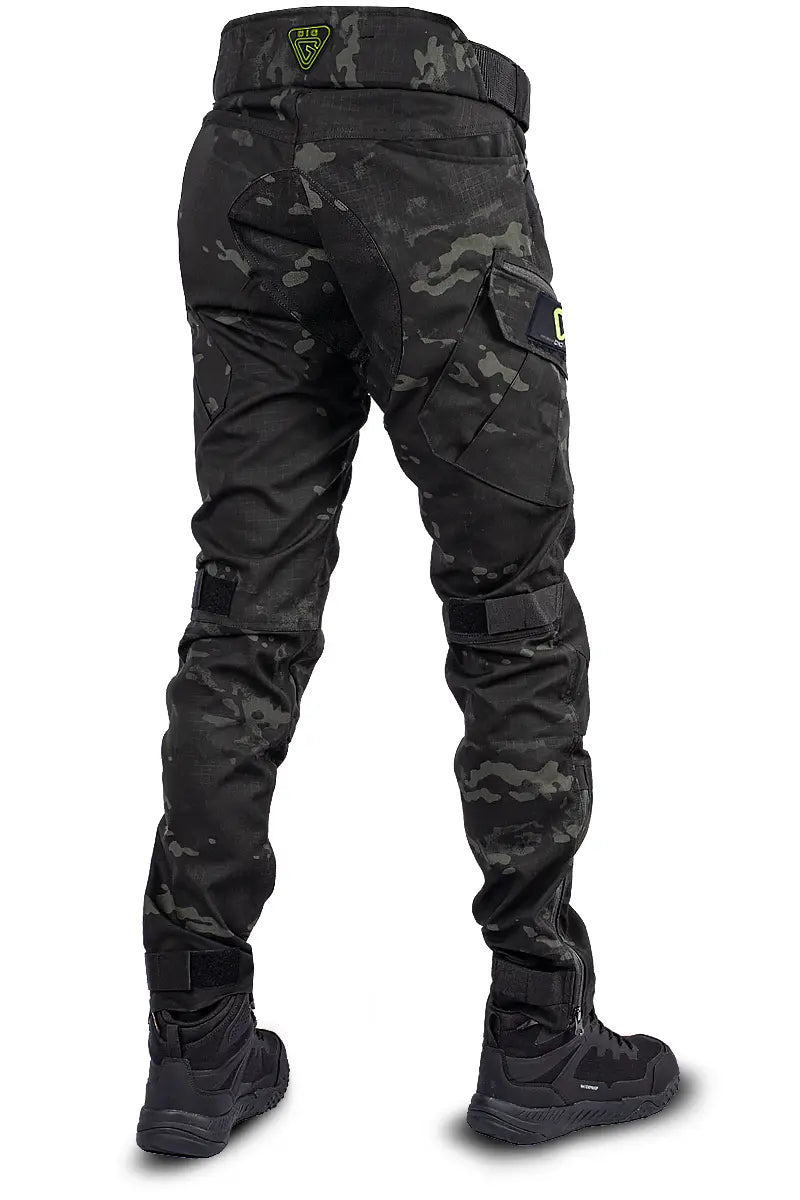 Kinetic Multicam Tactical Pants – Black