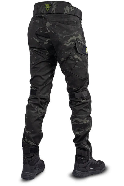Kinetic Multicam Tactical Pants – Black