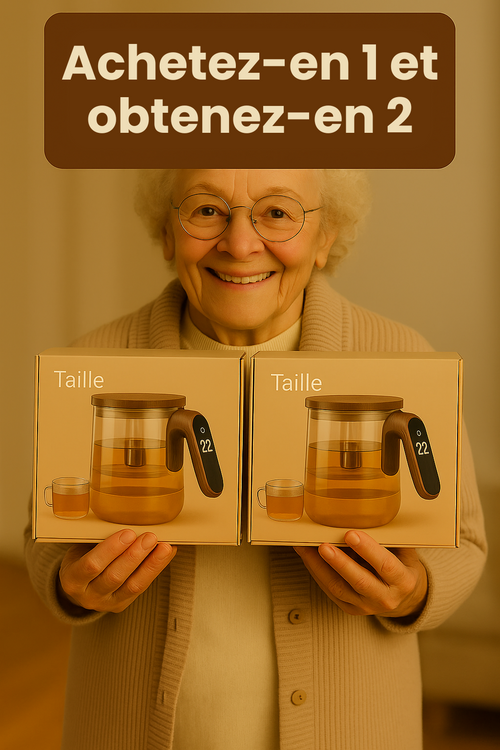 Teavic™ Service à Thé Semi-Automatique – Achetez-en 1, recevez-en 2