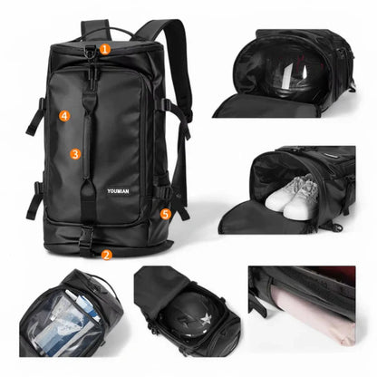 Sac à dos étanche grande capacité de 40L – TrailPro – Havresacs