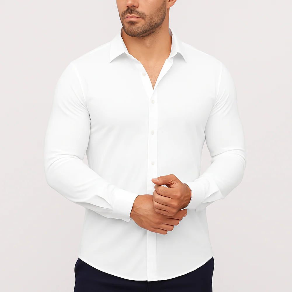 La chemise habillée extensible