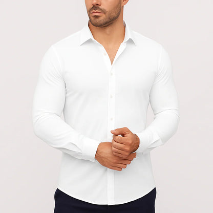 La chemise habillée extensible
