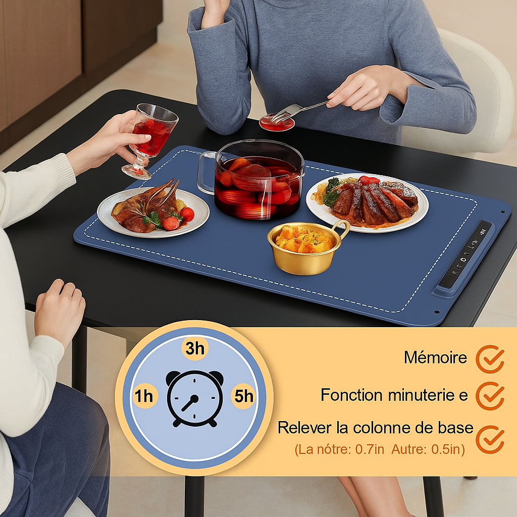 Tapis Chauffant Électrique pour Aliments