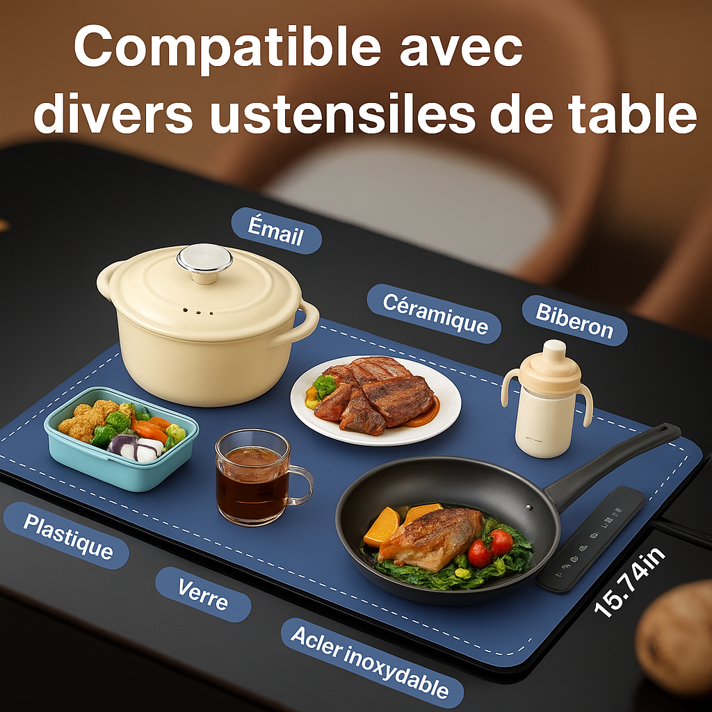 Tapis Chauffant Électrique pour Aliments