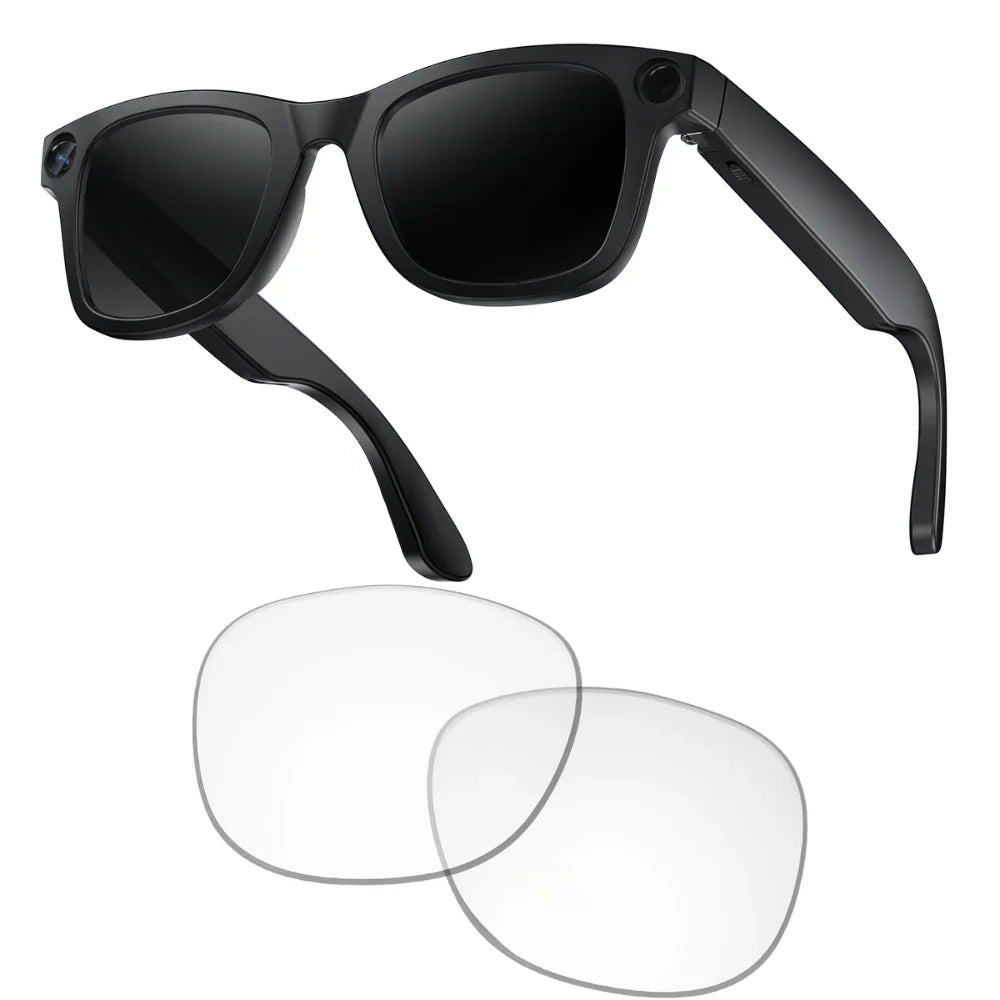 Lunettes connectées, Caméra Intégrée, ChatGPT – SmartView Pro IA