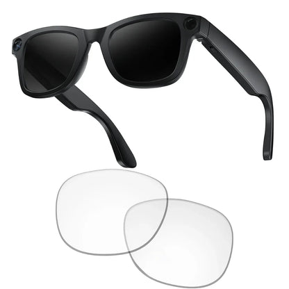 Lunettes connectées, Caméra Intégrée, ChatGPT – SmartView Pro IA