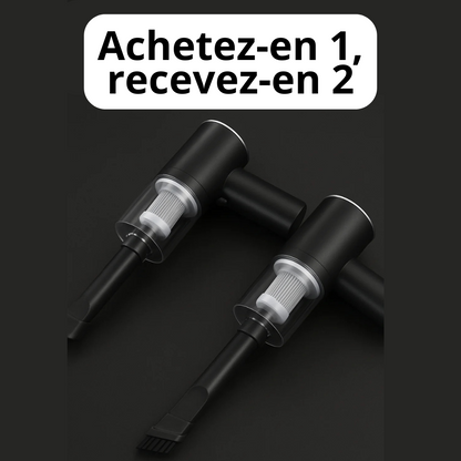 Aspirateur portable 3 en 1 - CleanMAX - Achetez-en 1 et recevez-en 2