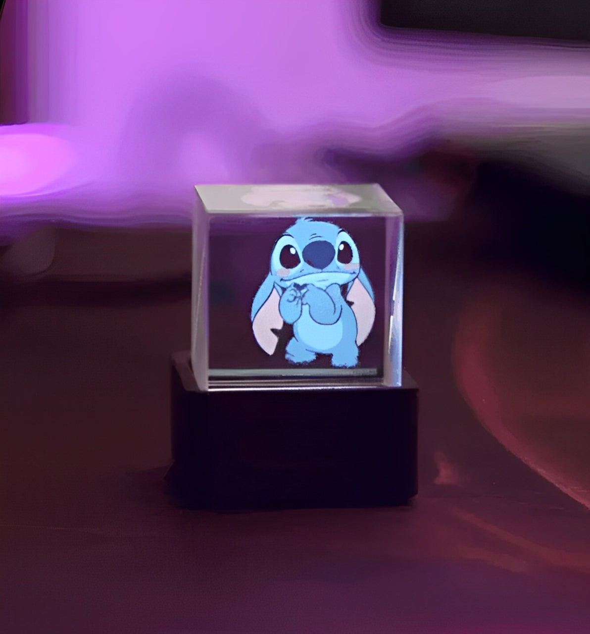 Cubo Holográfico 3D Stitch + 50 GIFS HD BRINDE GRÁTIS - compre 1 e leve 2