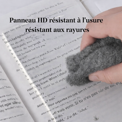 Écran de lecture LED pour une utilisation nocturne