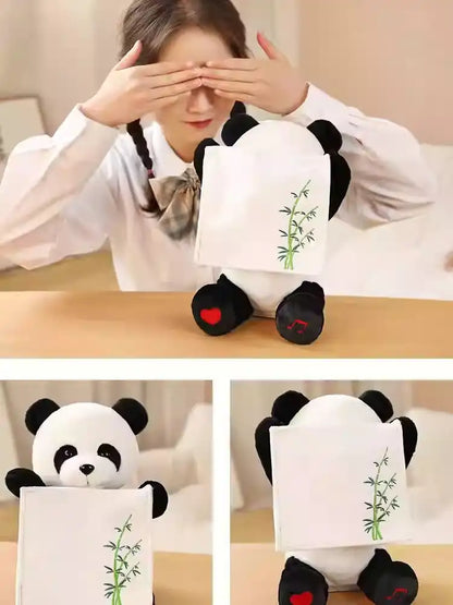Panda de Pelúcia Tímido