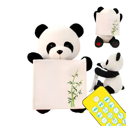 Panda de Pelúcia Tímido