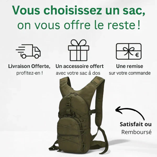 Sac de sport ultra léger compact 12L – Sportsigation – Havresacs