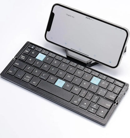 Teclado Bluetooth Plugável com Suporte Magnético