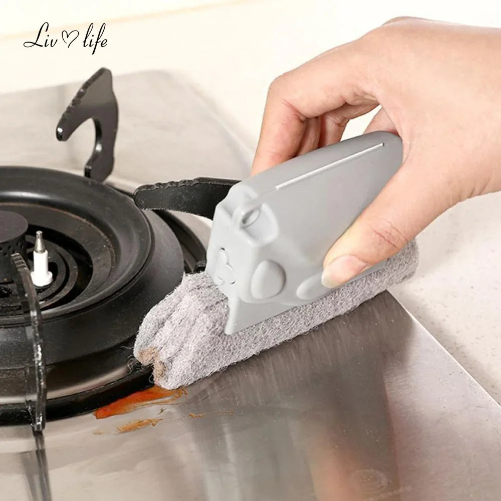 Limpador com Escova de Microfibra