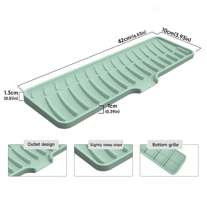 Tapete de borracha para pia de cozinha e banheiro