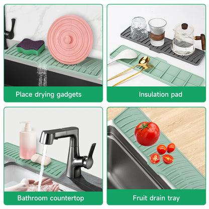 Tapete de borracha para pia de cozinha e banheiro