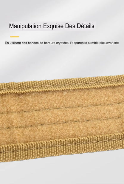Nouvelle Ceinture Tactique pour Hommes à Libération Rapide – Large Ceinture en Nylon Camouflage pour l’Alpinisme, la Randonnée, le Travail et la Pêche