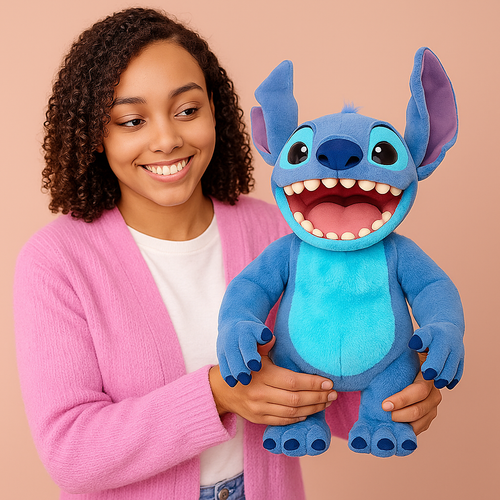 Pelúcia Interativa Stitch com Luz e Som - COMPRE 1 E LEVE 2