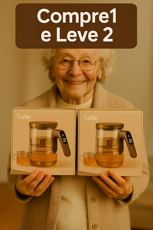 Teavic chaleira semi automática - compre 1 e leve 2