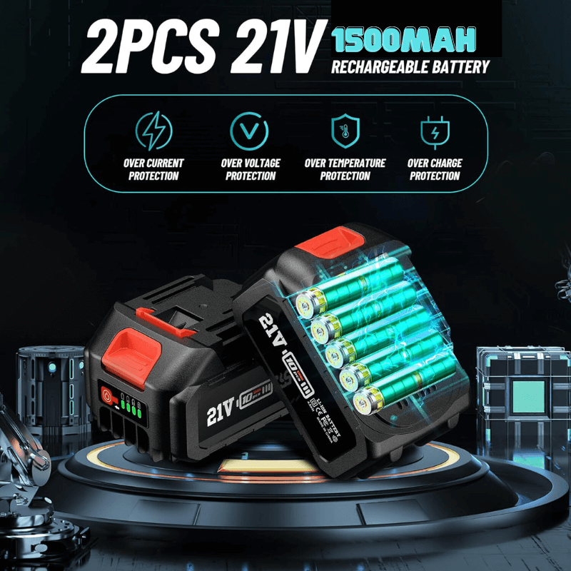 Tronçonneuse sans fil 2 en 1 de 8 pouces avec perche