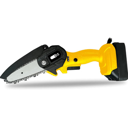 Mini tronçonneuse électrique portable à batterie bivolt - Achetez-en 1 et recevez-en 2