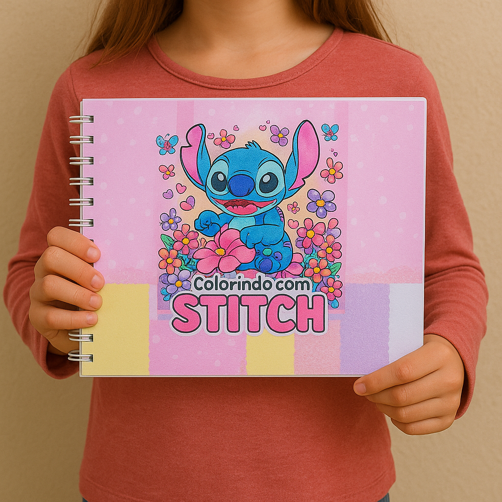 Livro De Colorir Stitch Bobbie Goods