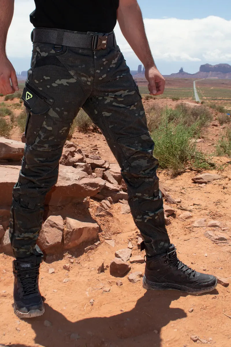 pantalon tactique Kinetic Multicam – Noir