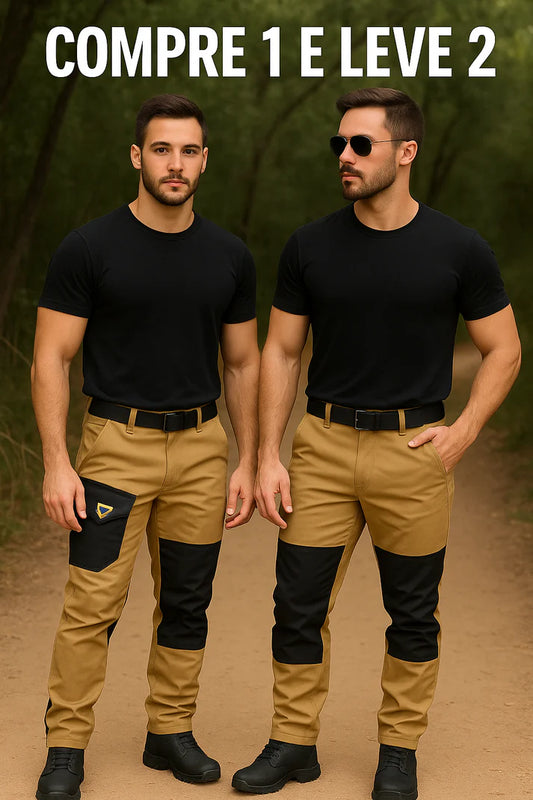 Calça Tática Militar Resistente e Impermeável Compre 1 e Leve 2