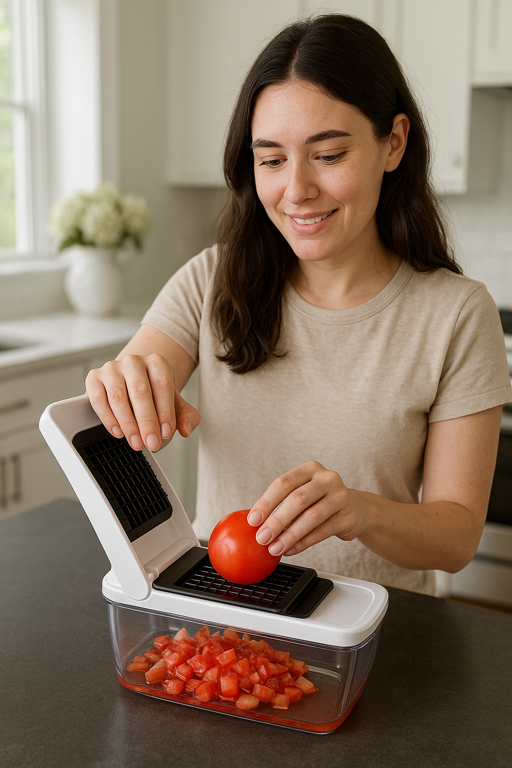 Cortador Profissional para Verduras, Frutas e Legumes