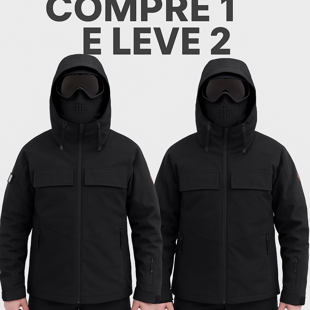 Jaqueta militar impermeável compre 1 e leve 2