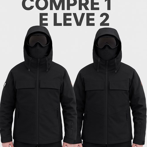 Jaqueta militar impermeável compre 1 e leve 2