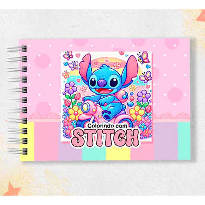 Livro De Colorir Stitch Bobbie Goods